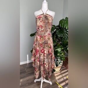 🛍️ST JOHN  93% Silk Gorgeous ruffle dress Size 6